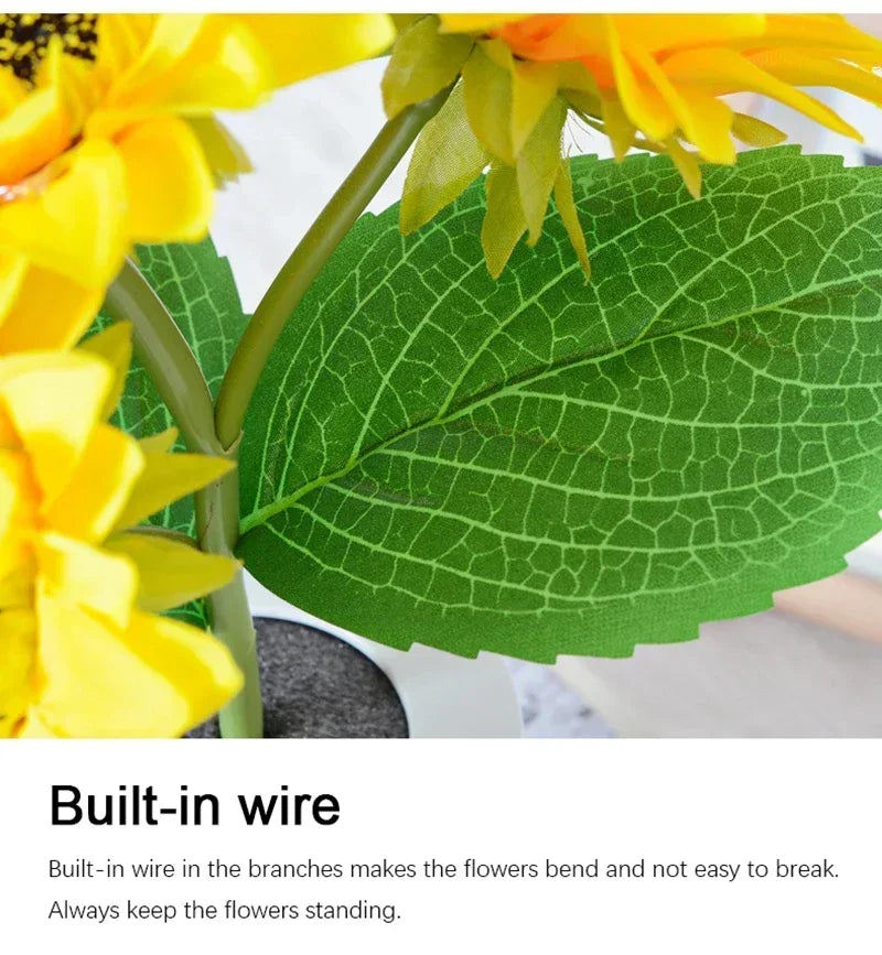 Rechargeable Sunflower LED Night Light