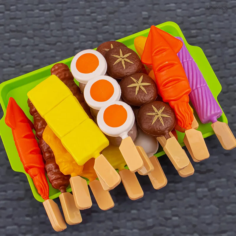 Mini Kitchen Pretend Play Toys Barbecue Set