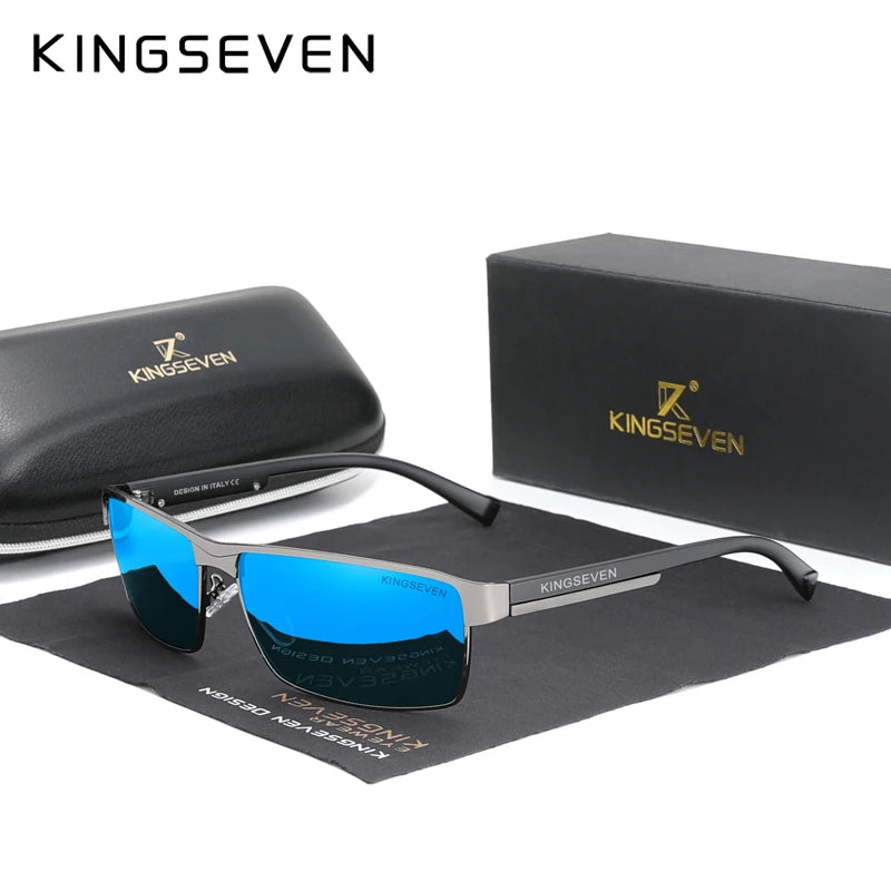 KINGSEVEN Men Polarized Photochromic Sunglasses