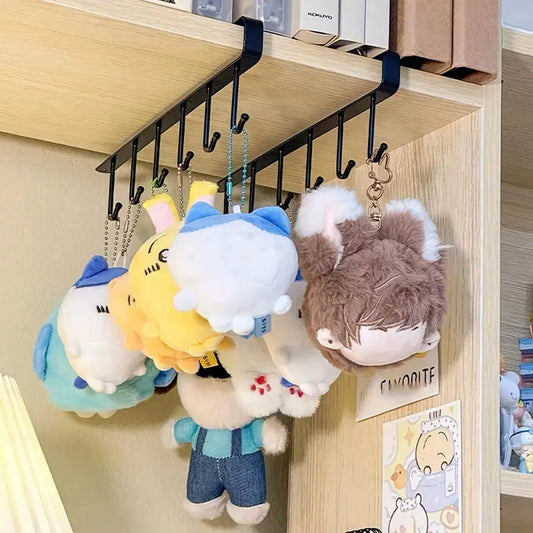Iron Under-Shelf Storage Hook Rack