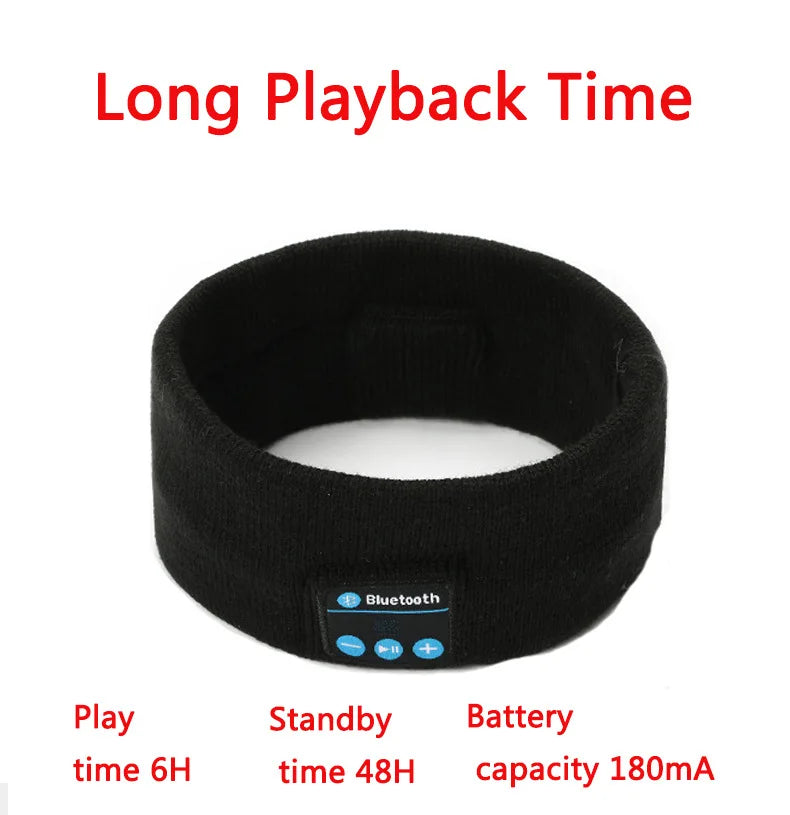 Sleeping Bluetooth-Compatible Wireless Music Sport Headbands