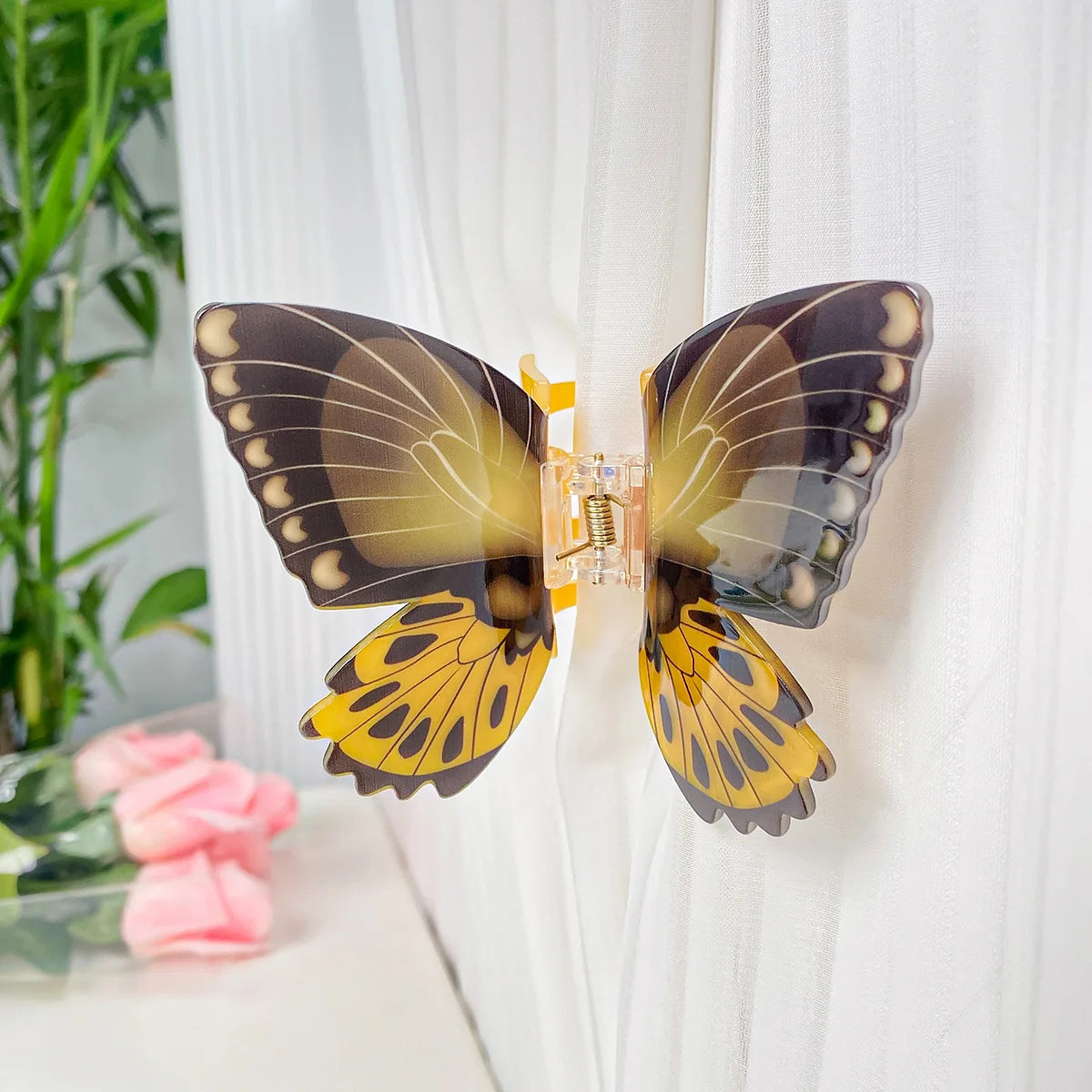 Muweordy Simulation Butterfly Hair Claw Clip
