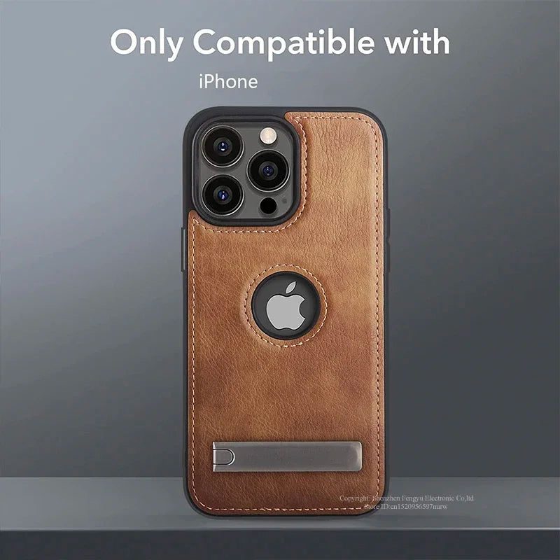 Leather Mobile Phone Case for iPhone