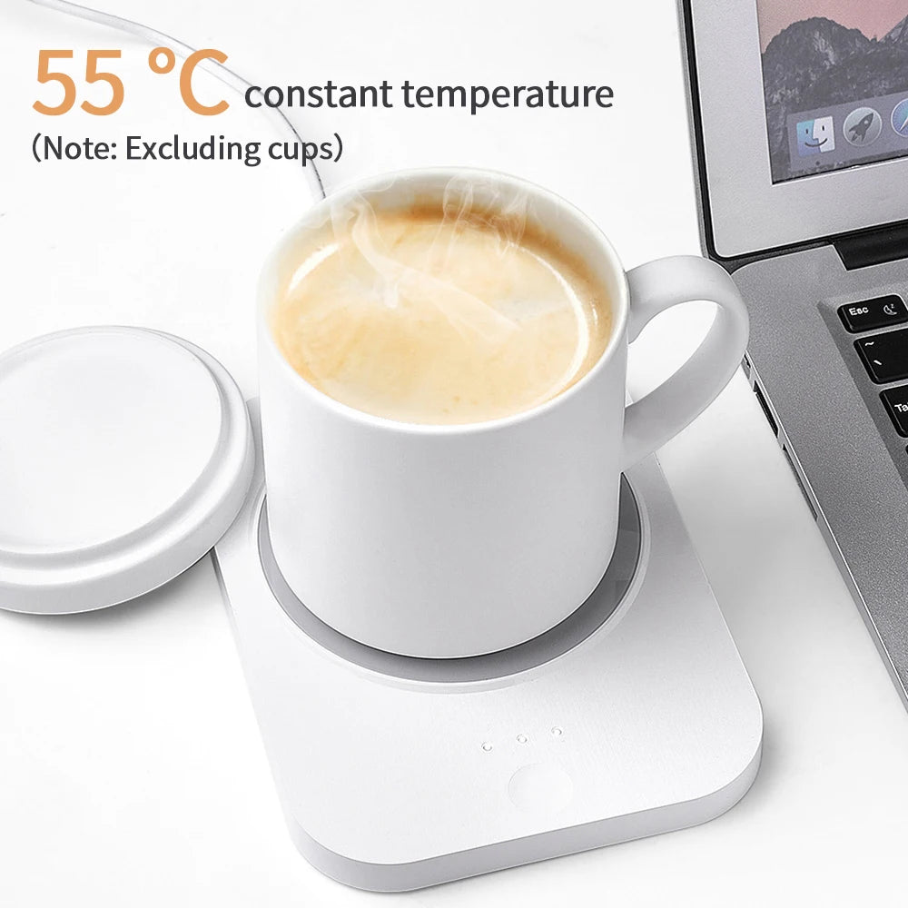 Wireless 55 Degree Celsius Heating Mug Warmer