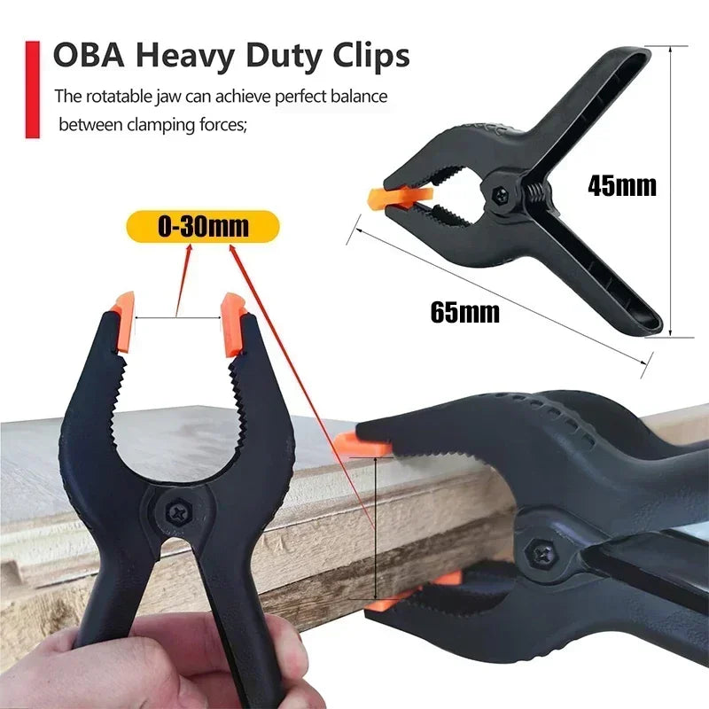 Heavy Duty Plastic Woodworking Clamps