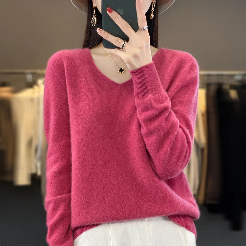 100% Pure Wool Cashmere Sweater