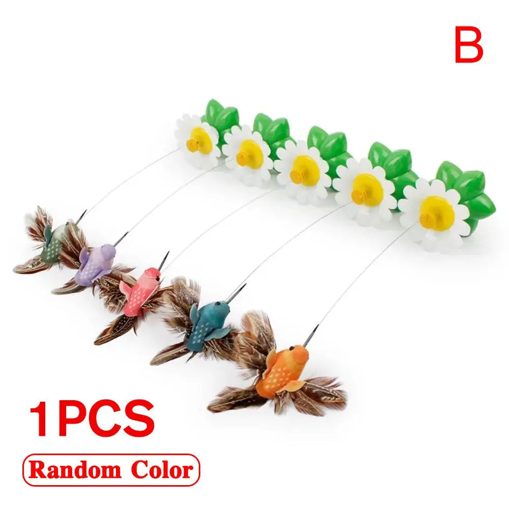 Interactive Rotating Butterfly Cat Toy