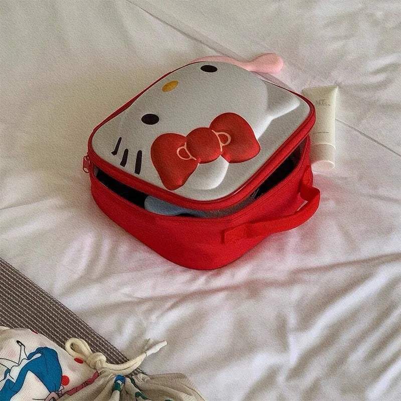 Japanese Kawaii 3D Hello Kitty Cosmetic Bag