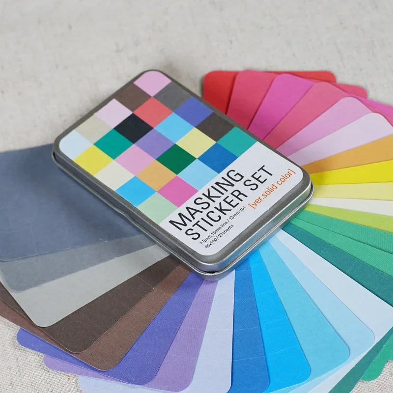 Korean Kawaii Stationery Marking Tape Craft Stickers