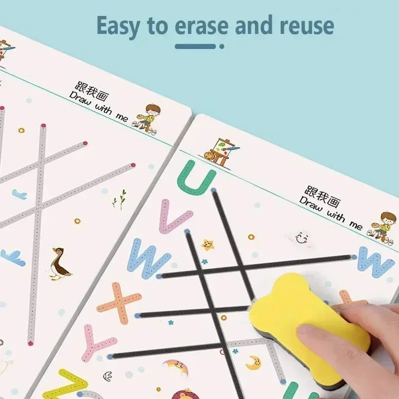 Reusable Magical Tracing Workbook