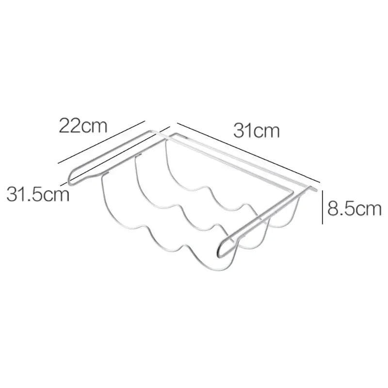 Kitchen Refrigerator Organizer Rack