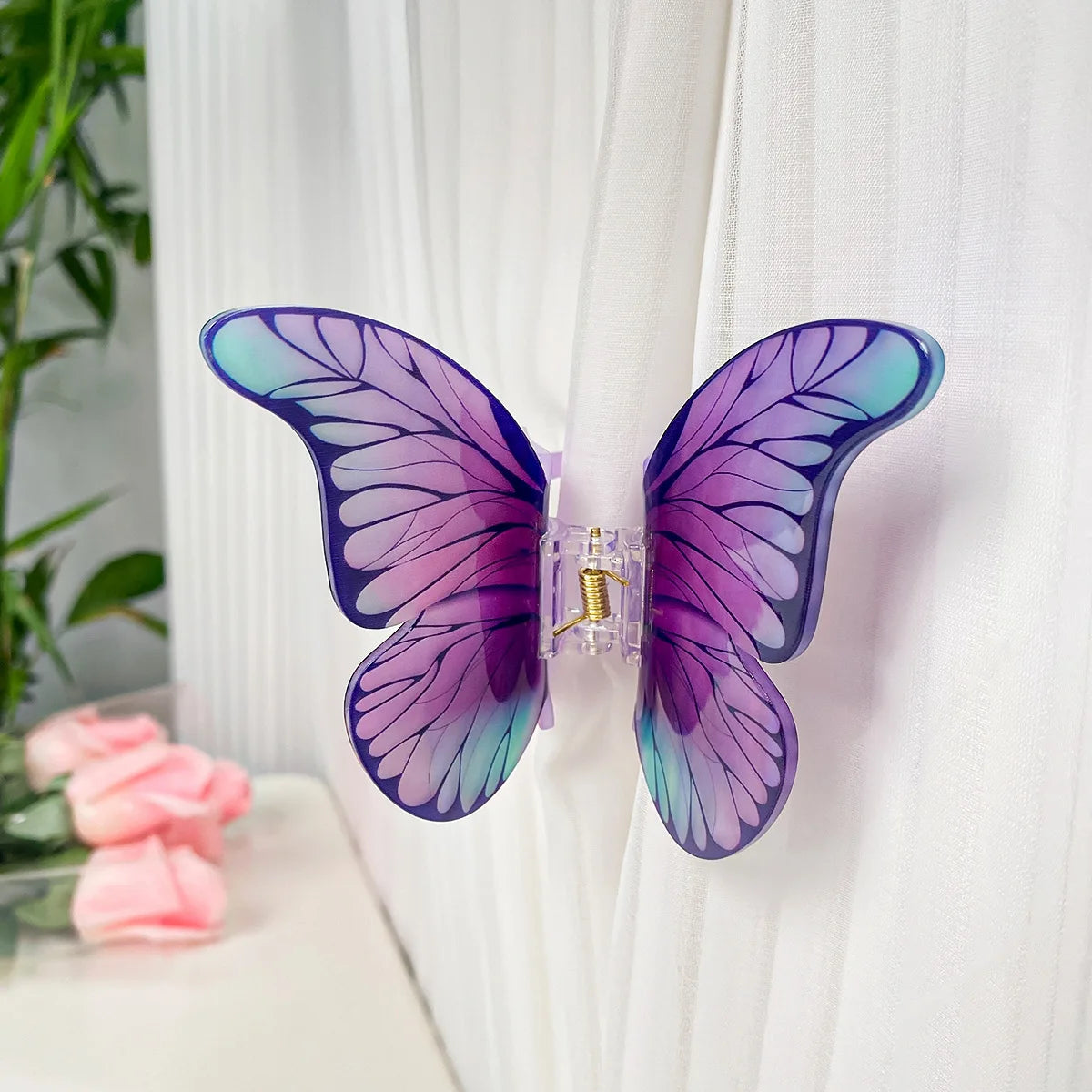 Muweordy Simulation Butterfly Hair Claw Clip