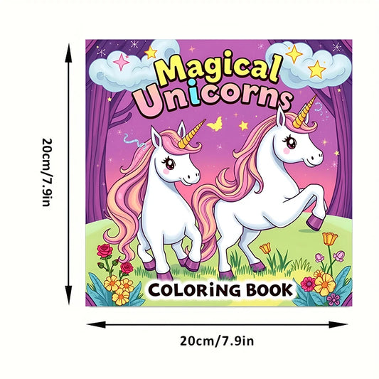 Unicorn Adult Colouring Book