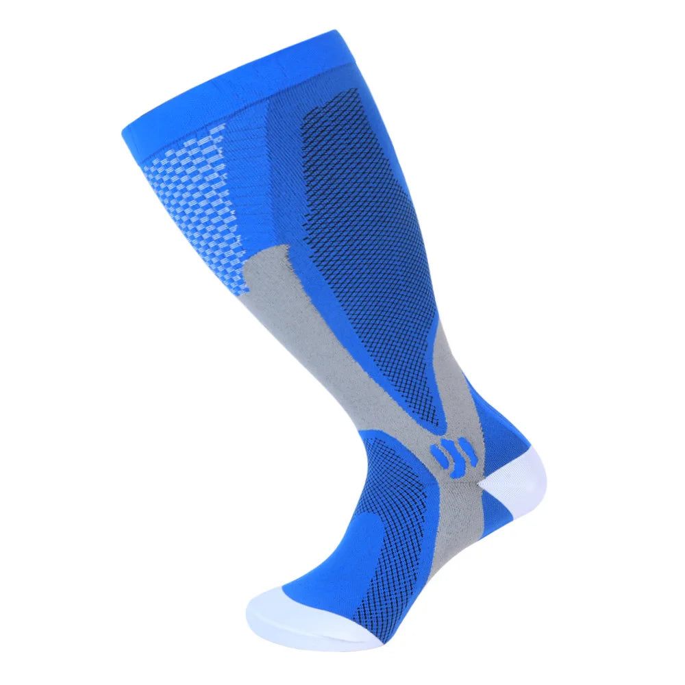 Plus Size Wide Calf Compression Socks