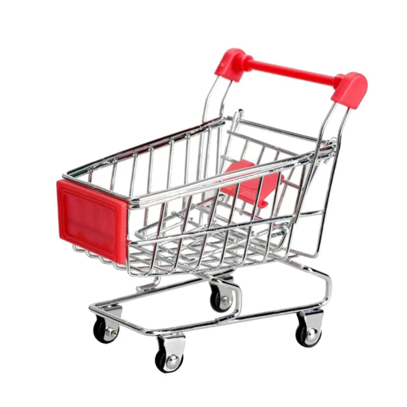 Mini Supermarket Shopping Trolley