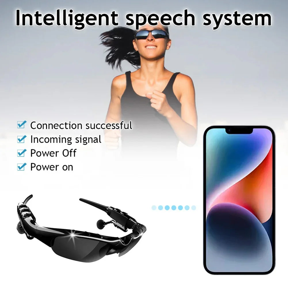 5.0 Smart Bluetooth Audio Listening to Music Sunglasses