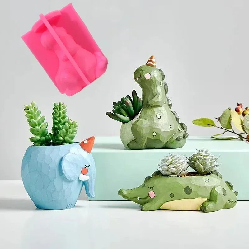 Elephant Plant Flowerpot