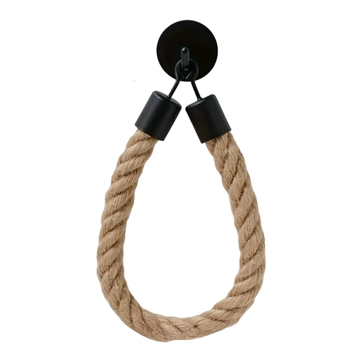 Retro Rope Paper Towel & Toilet Roll Holder