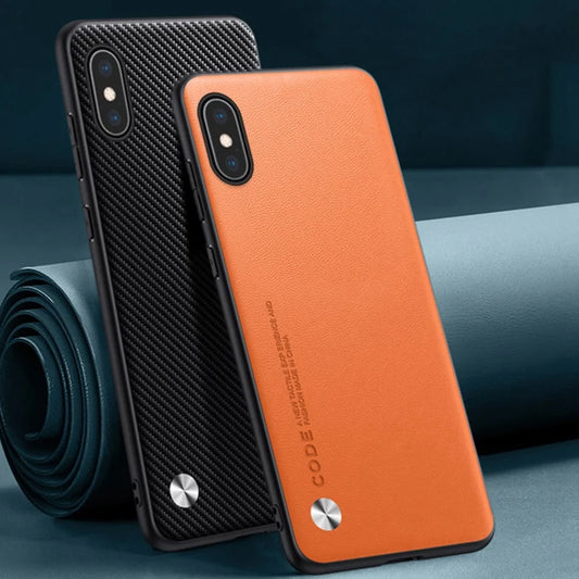 Premium PU Leather Shockproof Case for iPhone