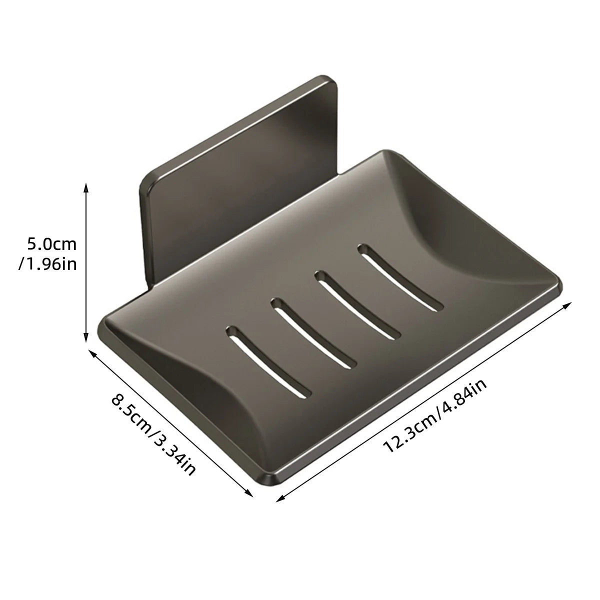 Aluminum Alloy Bathroom Soap Holder