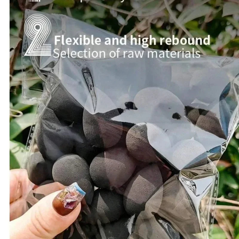 Mini Finger Makeup Puff Sponge Set