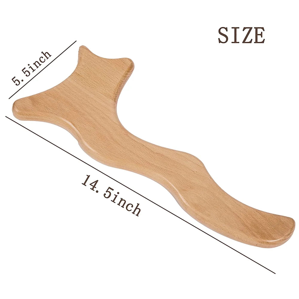Wood Therapy Lymphatic Drainage Tool