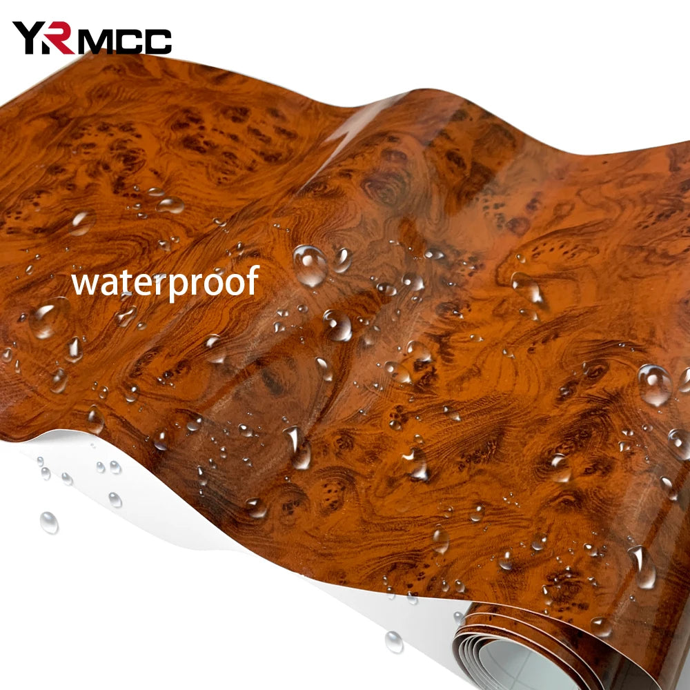 Wood Grain Film Wrap Vinyl Car Stickers