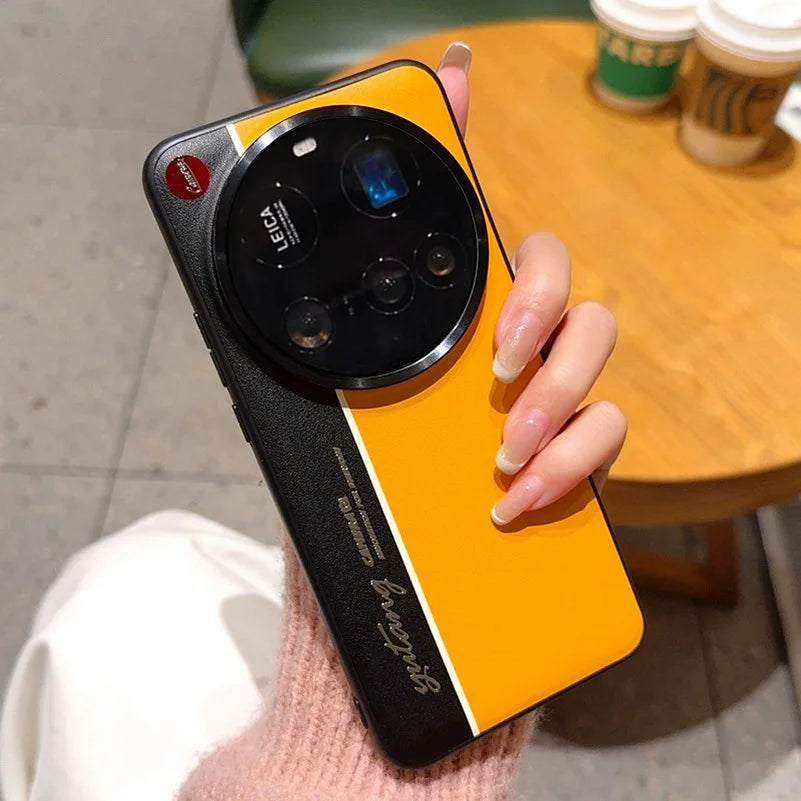 Night Lightning Fluorescent Leather Case For Xiaomi