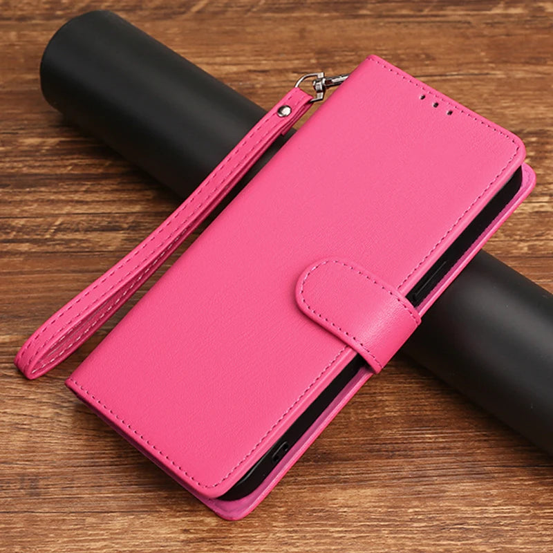Leather Magnetic Phone Case For Xiaomi Redmi