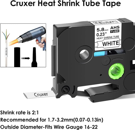 Brother Compatible Heat Shrink Label Tube