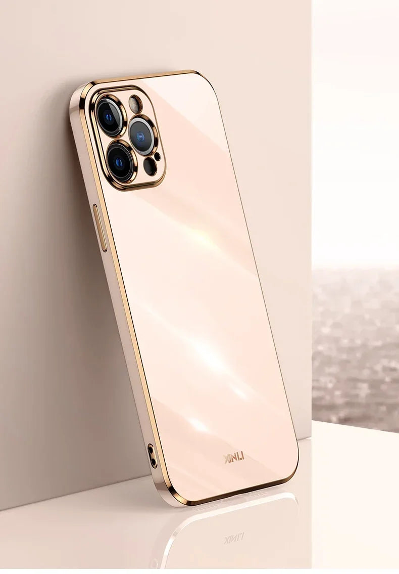 Solid Color Phone Case For iPhone