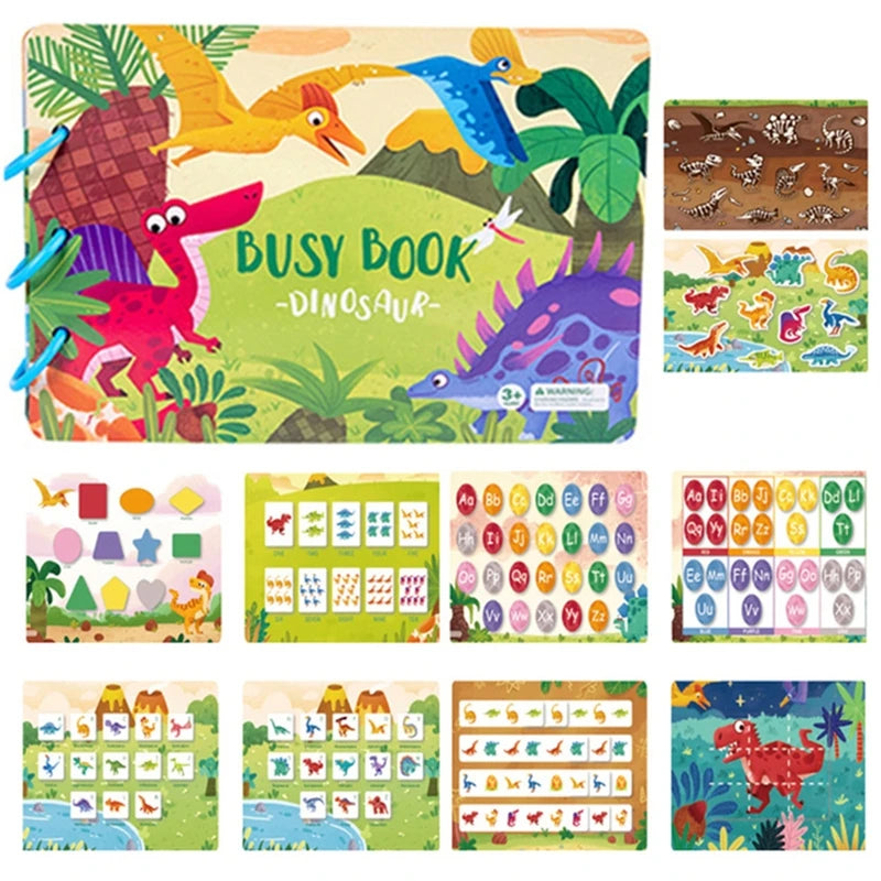 Children Busy Book Montessori For Toddler