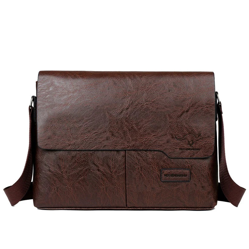 PU Leather Men's Briefcase