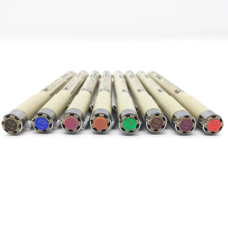 Set of 8/14colors SAKURA Pigma Micron Liner Pen 0.25mm 0.45mm