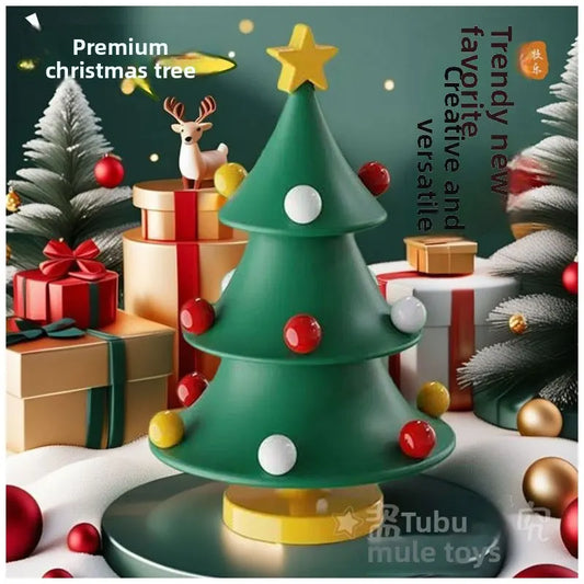 Spinning Christmas Tree Desk Toy