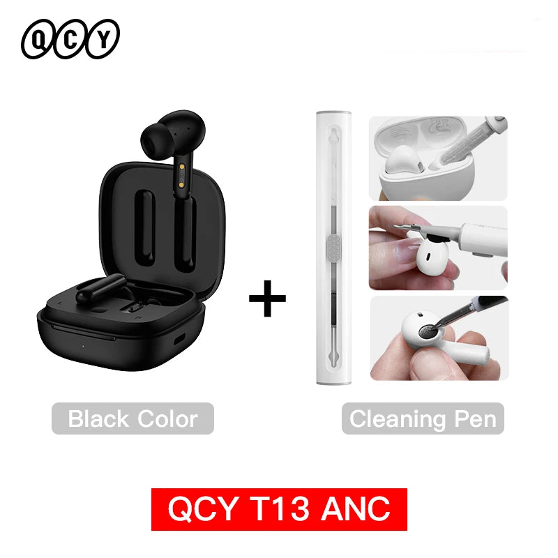 QCY T13 ANC Wireless Bluetooth Noise Cancellation Earphones