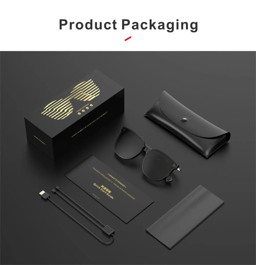 Stereo Sound Wireless Bluetooth Sunglasses