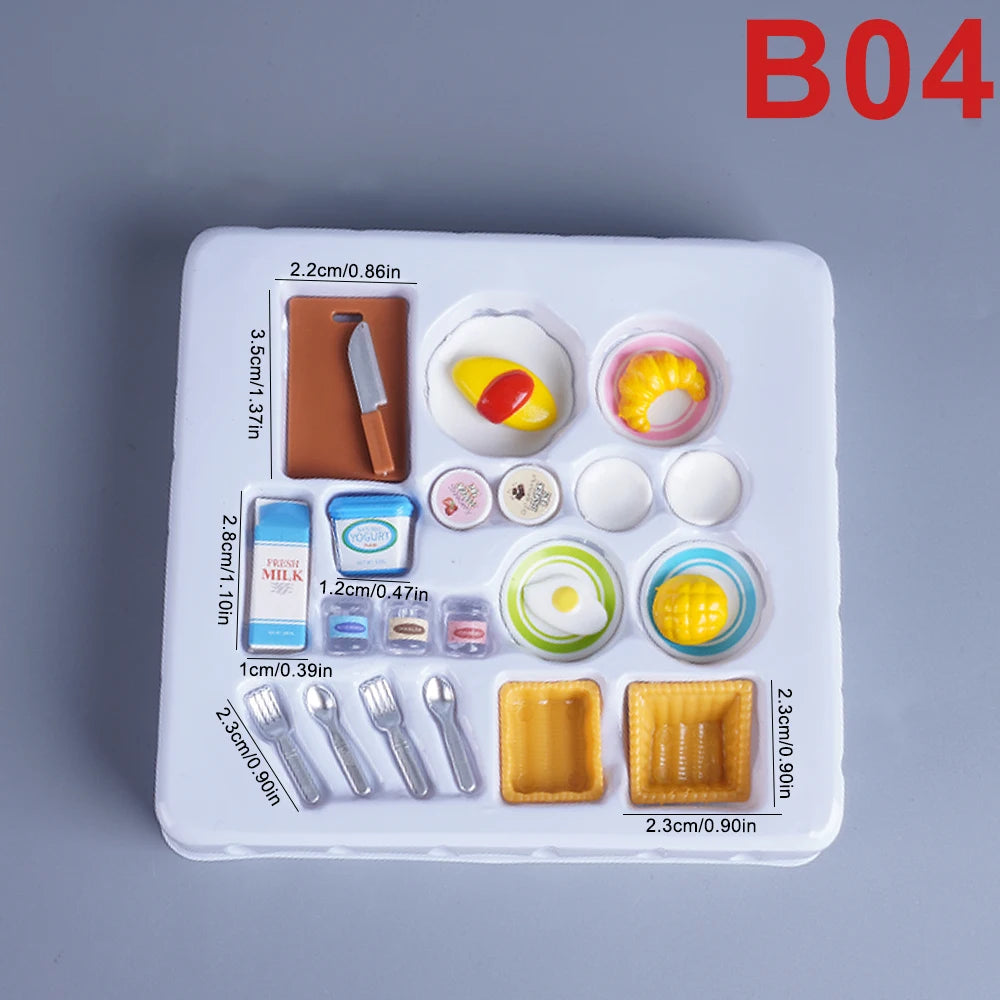 Dollhouse Miniature Furniture Toys Set