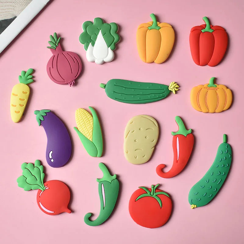 1 Set PVC Cute Fridge Magnet