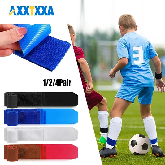 1/2/4Pair Soccer Shin Guard Strap