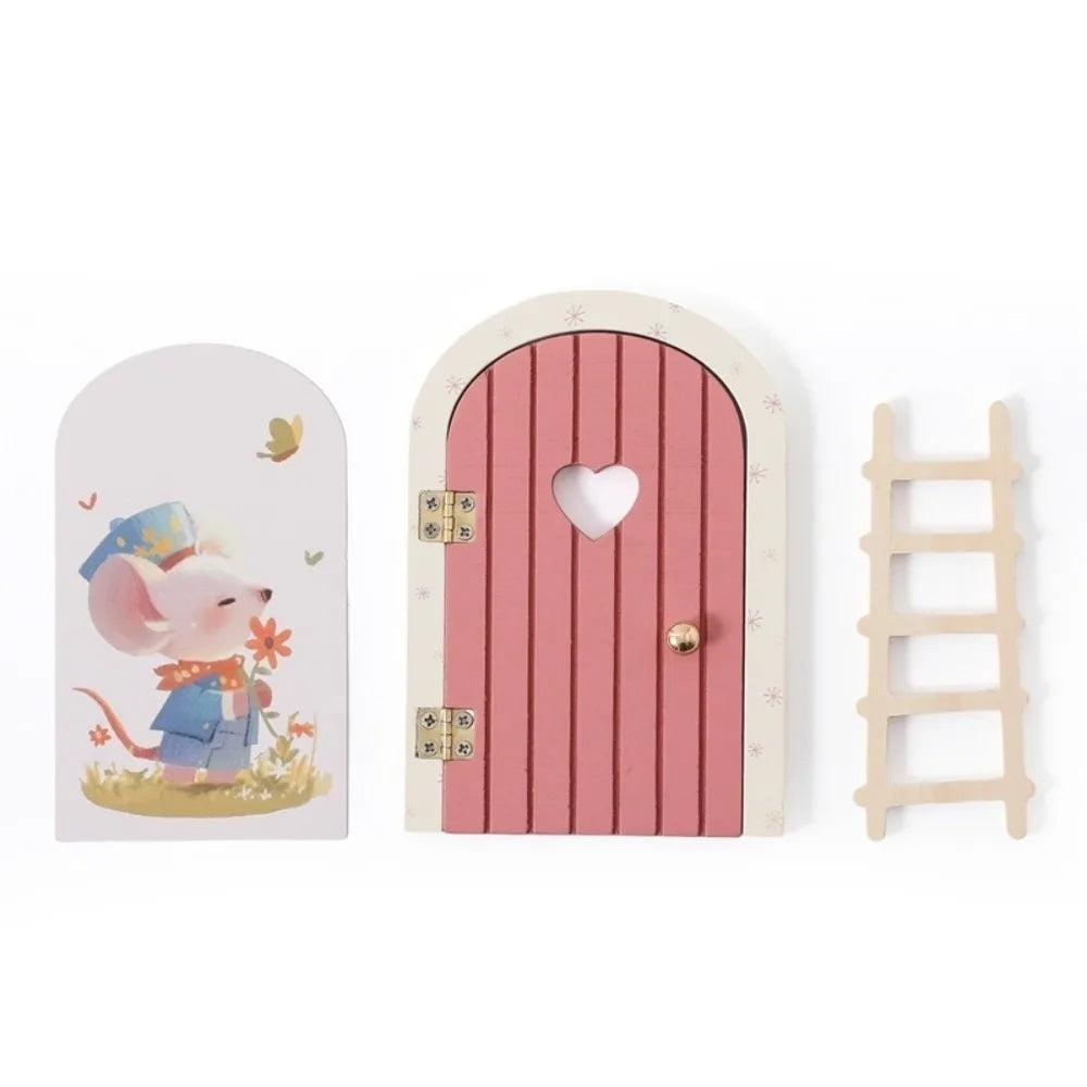 Glow-in-the-Dark Fairy Door Wall Decoration