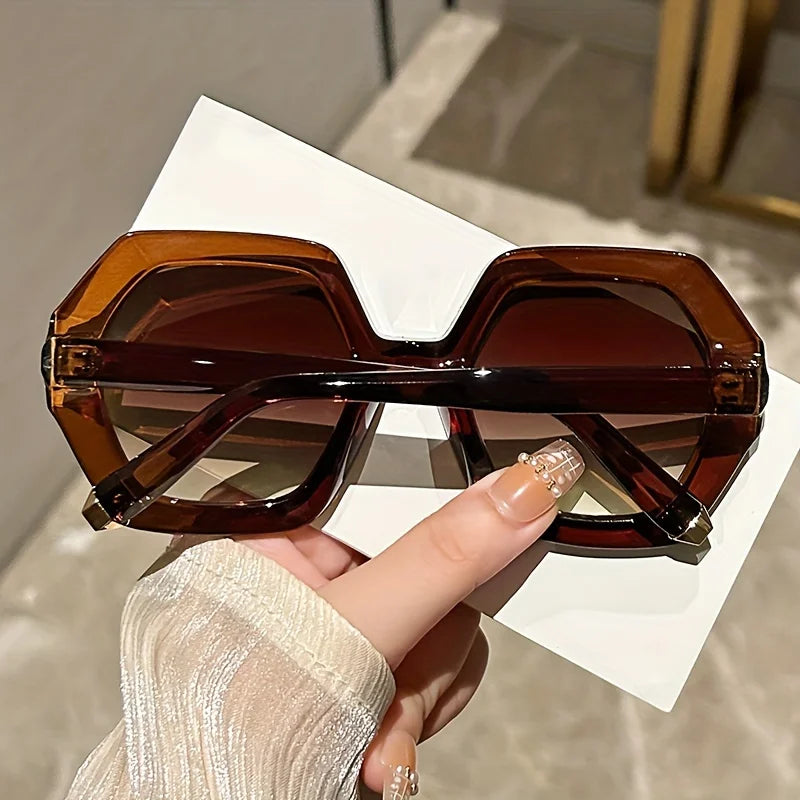 Retro Polygon Sunglasses