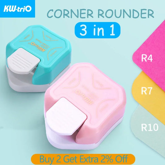 3-in-1 Corner Rounder Punch for Paper Crafts