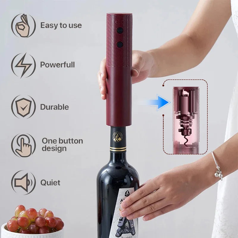 USB Rechargeable Electric Wine Bottle Opener