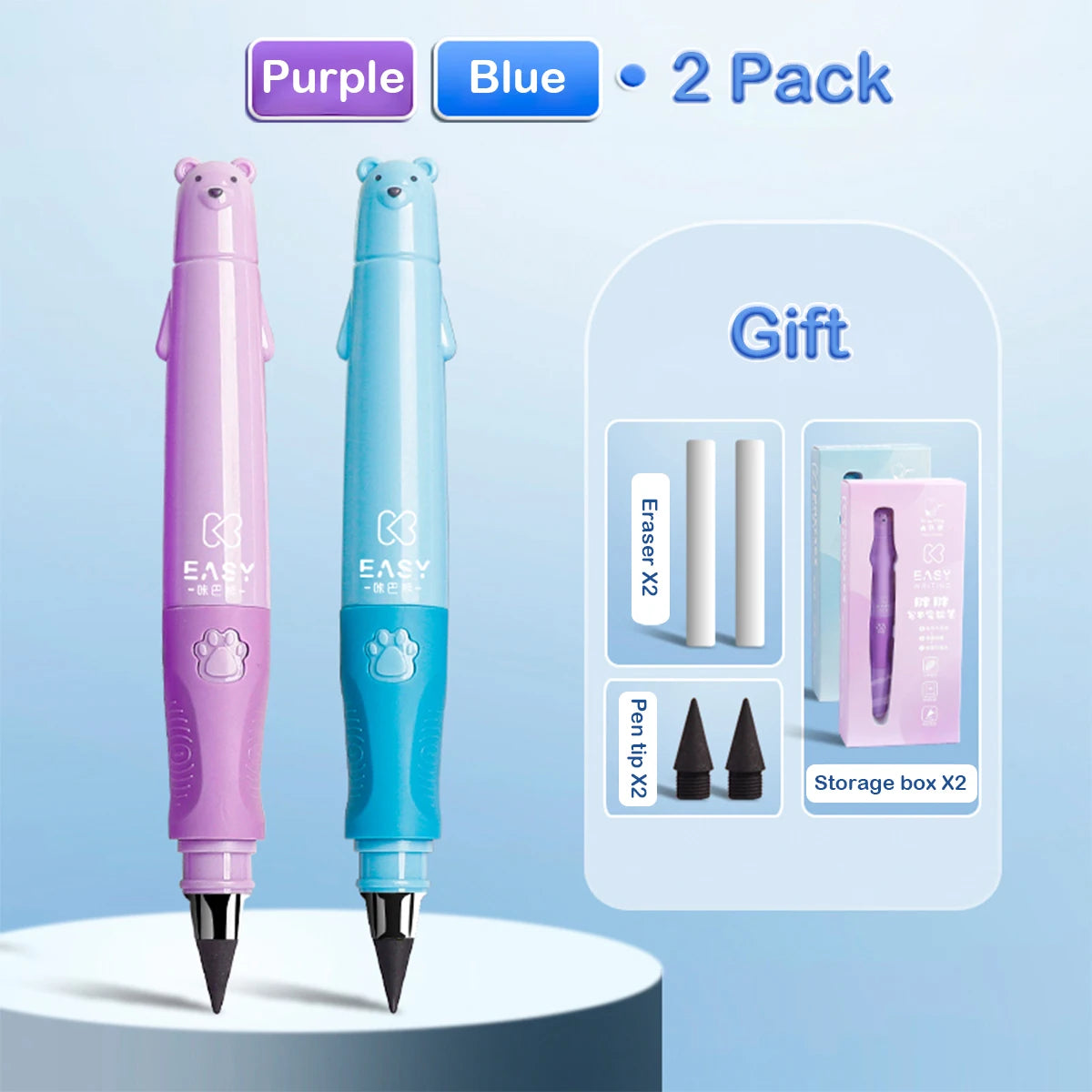 Set Little White Bear Eternal Pencil