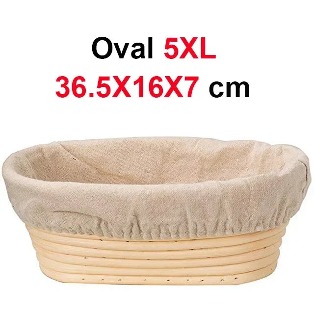 UPORS Rattan Bread Proofing Basket