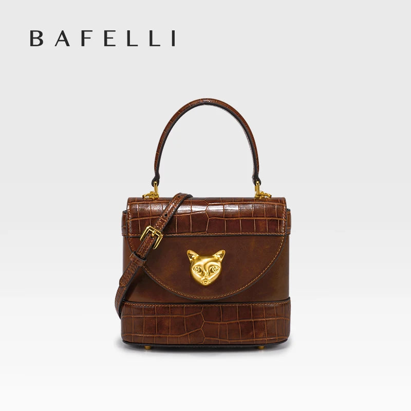 Women’s Premium Leather Top Handle Shoulder Bag
