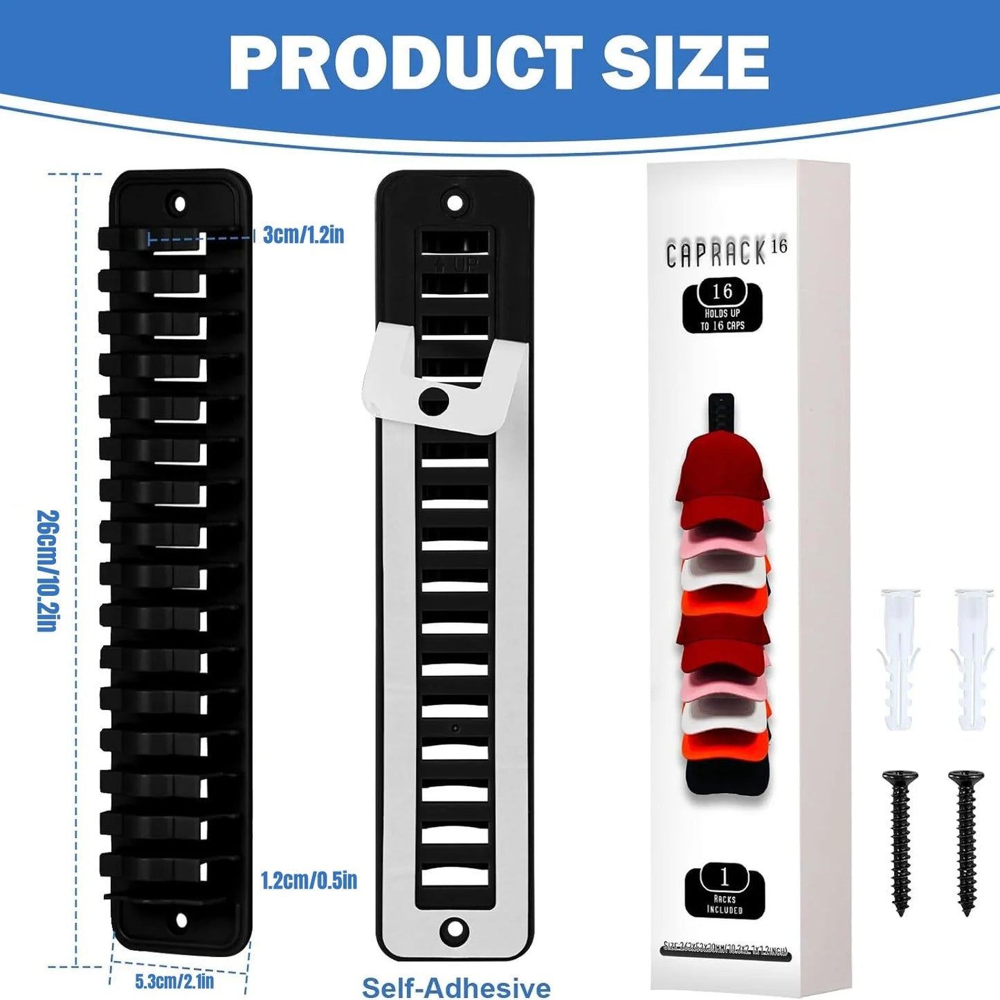 Wall Mounted Cap Rack