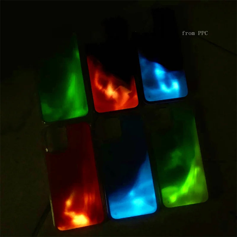 Moving Sand Luminous Phone Case For iPhone