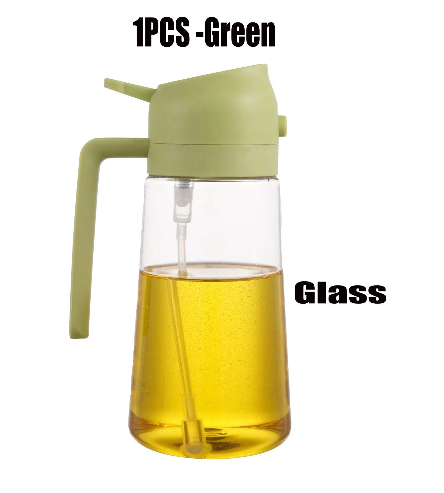 2in1 500ml Glass Oil Sprayer